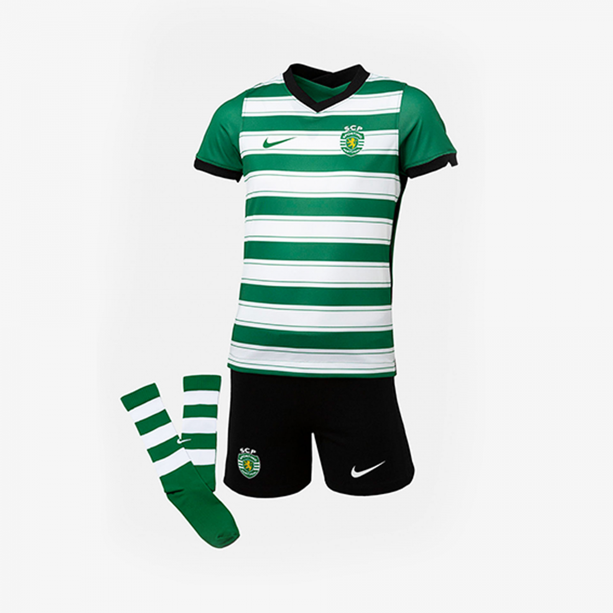 Kit Sporting CP JR 2022/23 Principal 22241PRINCIPAL Força Portugal