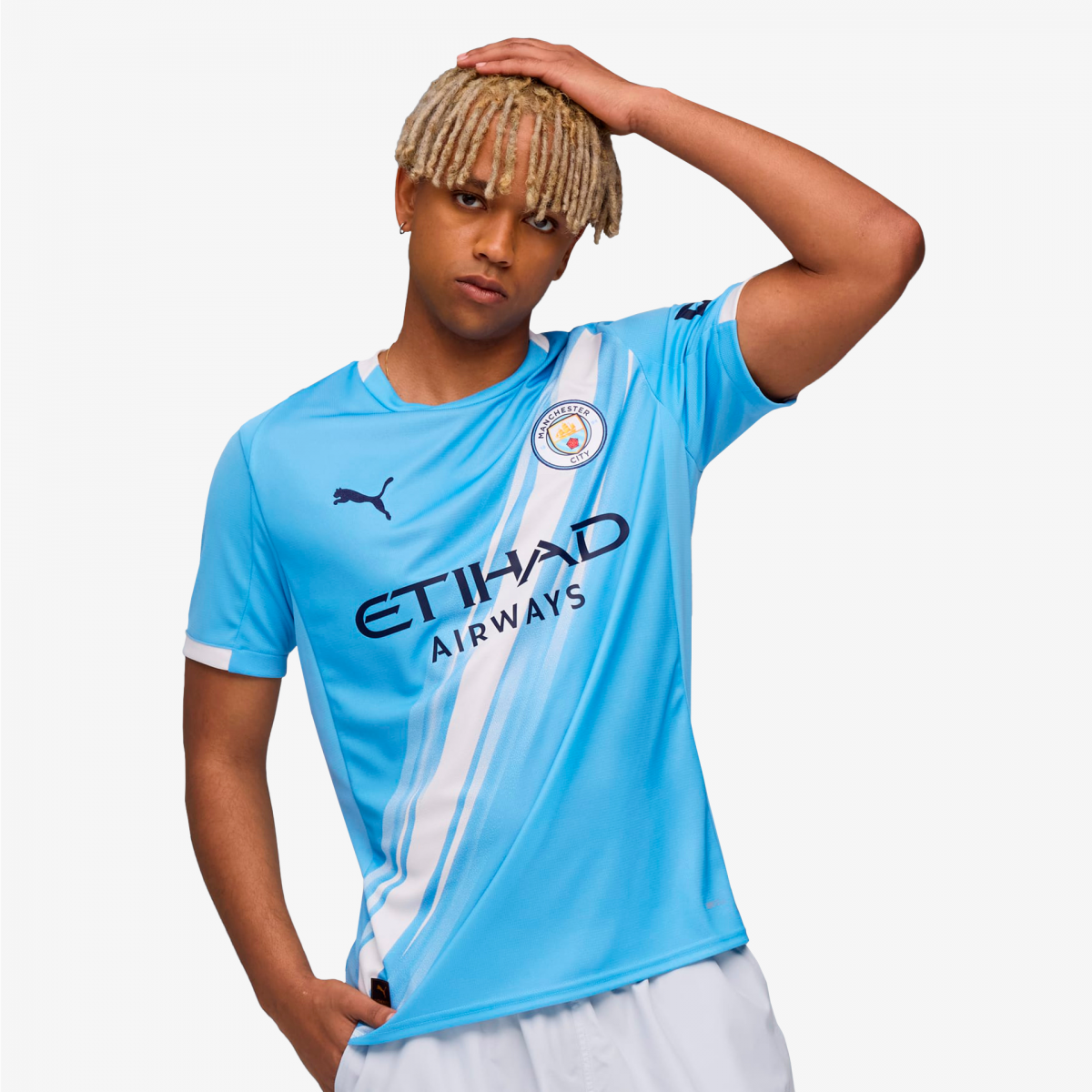 Maillot d'avant match Manchester City saison 25/26 Adulte PUMA