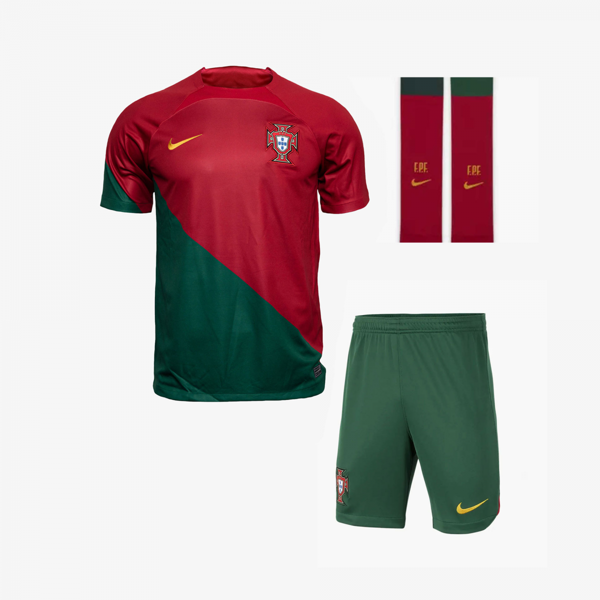 Nouveau Maillot Officiel de Football Homme Nike Portugal Domicile