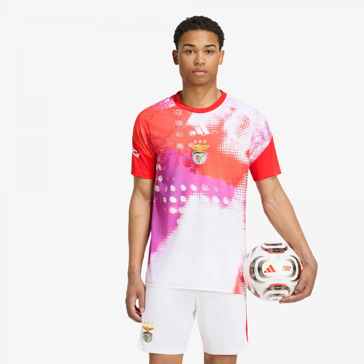 SL Benfica 2026/27 Warm-up Shirt - 26103-P-MATCH - Força Portugal